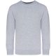 Kariban KA475 gyerek kereknyakú pulóver - Oxford grey szín