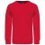 Kariban KA475 gyerek kereknyakú pulóver - red szín