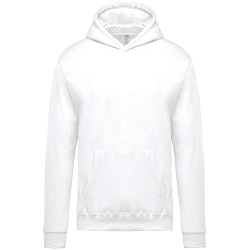 Kariban KA477 kapucnis gyerek pulóver - white szín