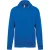 Kariban KA479 cipzáros kapucnis unisex felső - light royal blue szín