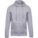 Kariban KA479 cipzáros kapucnis unisex felső - Oxford grey szín