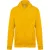 Kariban KA479 cipzáros kapucnis unisex felső - yellow szín
