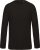 Kariban KA480 organikus anyagú férfi pulóver - black szín