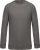 Kariban KA480 organikus anyagú férfi pulóver - storm grey szín