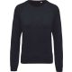 Kariban KA481 organikus anyagú női pulóver - french navy heather szín