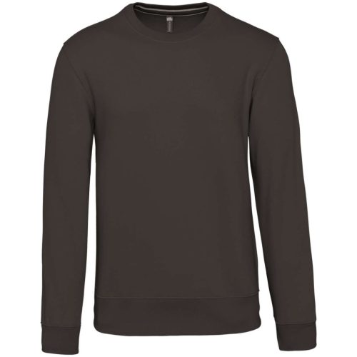 Kariban KA488 környakú férfi pulóver - dark grey szín