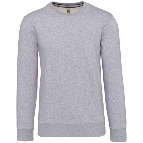 Kariban KA488 környakú férfi pulóver - Oxford grey szín