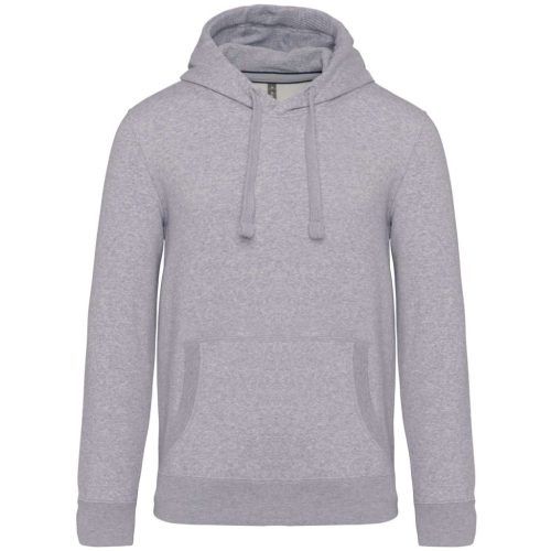 Kariban KA489 kapucnis férfi pulóver - Oxford grey szín