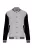 Kariban KA497 Teddy unisex kontrasztos felső - Oxford grey/black szín