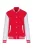 Kariban KA497 Teddy unisex kontrasztos felső - red/white szín