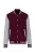 Kariban KA497 Teddy unisex kontrasztos felső - wine/Oxford grey szín