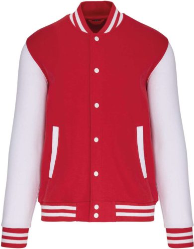 Kariban KA498 Teddy gyerek pulóver - red/white szín
