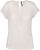 Kariban KA5002 női rövid ujjú blúz - off white szín
