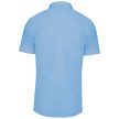 Kariban KA503 férfi rövid ujjú pilot ing - sky blue szín