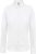 Kariban KA510 hosszú ujjú női ing - white szín