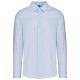 Kariban KA513 hosszú ujjú férfi ing - striped pale blue szín