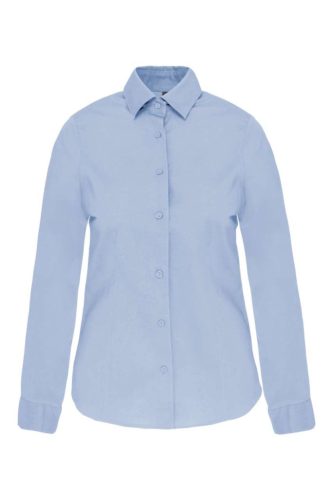 Kariban KA530 női hosszú ujjú ing - light blue szín