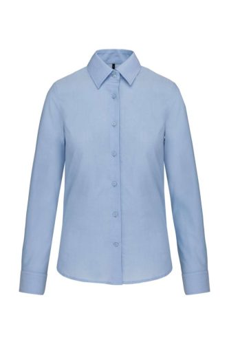 Kariban KA534 női hosszú ujjú ing - Oxford blue szín