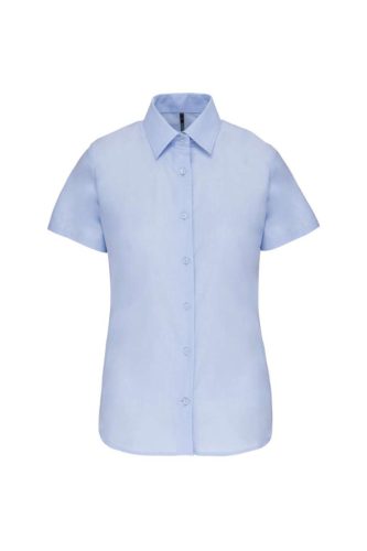 Kariban KA536 rövid ujjú női ing - Oxford blue szín