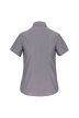 Kariban KA536 rövid ujjú női ing - Oxford silver szín