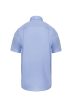 Kariban KA539 férfi rövid ujjú vasalásmentes ing - bright sky szín