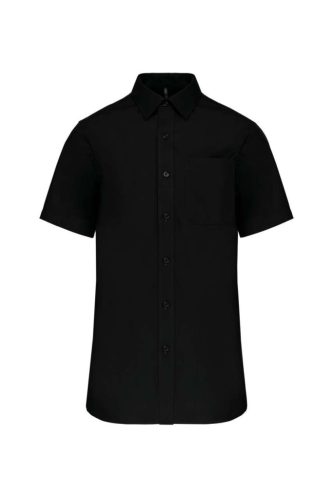 Kariban KA543 férfi rövid ujjú ing - black szín