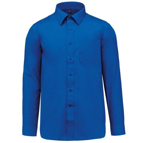 Kariban KA545 férfi hosszú ujjú ing - light royal blue szín