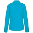 Kariban KA549 Jessica női hosszú ujjú ing - bright turquoise szín