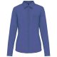 Kariban KA549 Jessica női hosszú ujjú ing - cobalt blue szín