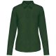 Kariban KA549 Jessica női hosszú ujjú ing - forest green szín