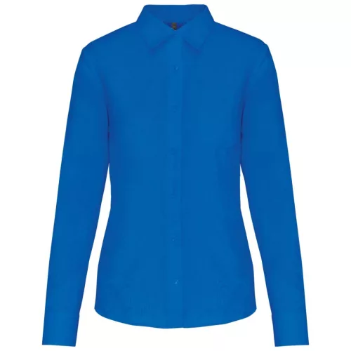 Kariban KA549 Jessica női hosszú ujjú ing - light royal blue szín