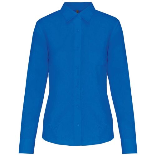 Kariban KA549 Jessica női hosszú ujjú ing - light royal blue szín