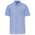 Kariban KA551 Ace férfi rövid ujjú ing - bright sky szín