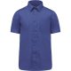 Kariban KA551 Ace férfi rövid ujjú ing - cobalt blue szín