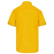 Kariban KA551 Ace férfi rövid ujjú ing - yellow szín