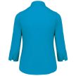 Kariban KA558 női 3/4 ujj hosszú ing - bright turquoise szín