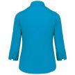 Kariban KA558 női 3/4 ujj hosszú ing - bright turquoise szín