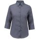Kariban KA558 női 3/4 ujj hosszú ing - urban grey szín