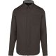 Kariban KA586 férfi hosszú ujjú ing - dark grey szín