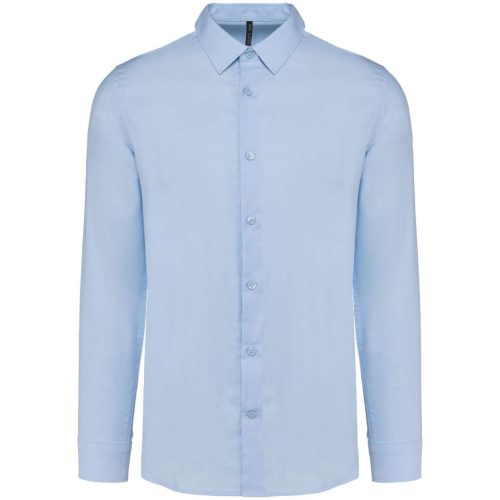 Kariban KA595 férfi easy care hosszú ujjú ing - Oxford blue szín