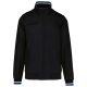 Kariban KA609 férfi City blouson dzseki - black/white/blue szín