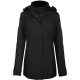 Kariban KA6108 női parka kabát - black szín