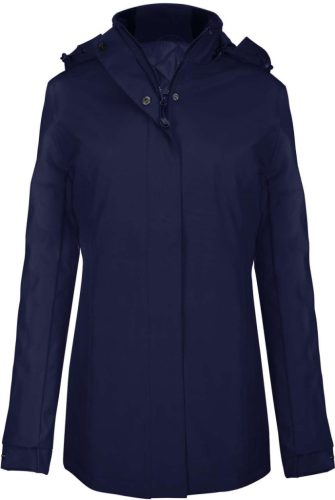 Kariban KA6108 női parka kabát - navy szín