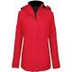 Kariban KA6108 női parka kabát - red szín