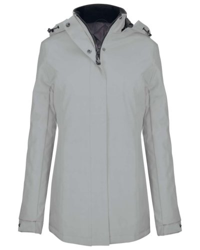 Kariban KA6108 női parka kabát - snow grey szín