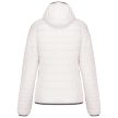 Kariban KA6111 könnyű női bélelt dzseki - white szín