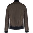 Kariban KA6122 férfi bomber dzseki - deep khaki szín