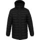 Kariban KA6128 könnyű férfi parka kabát - black szín