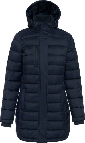 Kariban KA6129 könnyű női parka kabát - navy szín