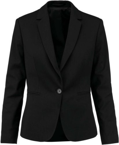 Kariban KA6131 női blézer - black szín